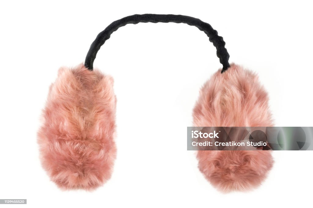 Pink Winter Earmuffs Isolated On White Background Stock Photo - Download  Image Now - Ear Muff, Winter, Cut Out - iStock