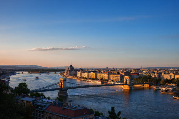 istock City Of Budapest And Danube River At Sunset 1139456603