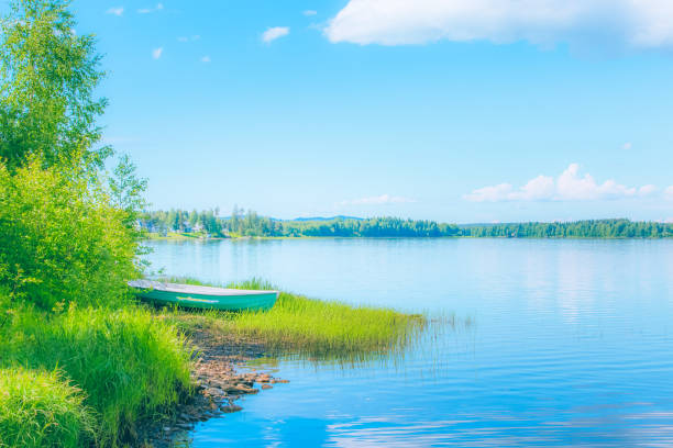 istock Summer lake landscape from Sotkamo, Finland. 1139456730