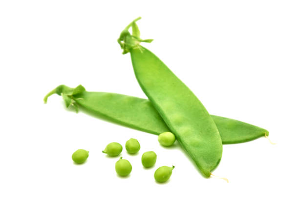 istock Green peas in closeup 1139460306