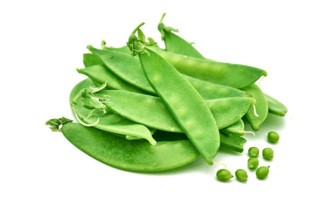 istock Green peas in closeup 1139460484