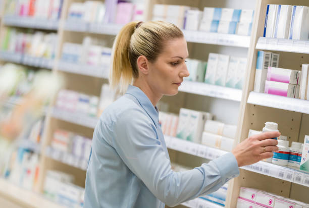 istock Woman Shopping At Pharmacy 1139460934