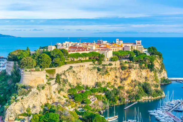 Photo of Aerial view of the old town of Monaco