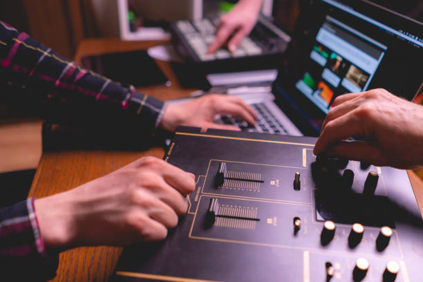 istock group of people working in sound recording studio or label 1139461814