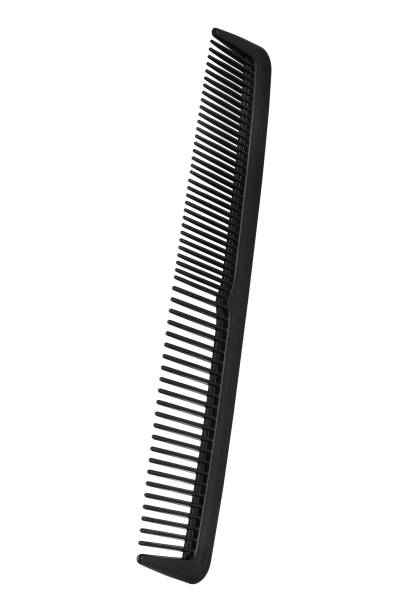 istock Black hair comb for man, isolated on transparent or white background 1139464891