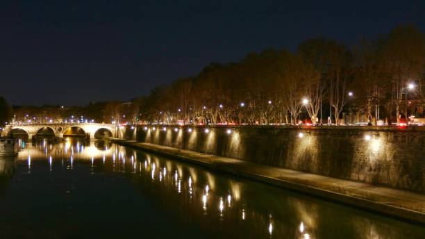 istock night landscape.  italy Roma 1139470213