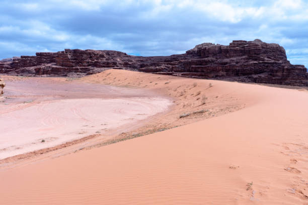 istock Wadi Rum, Jordanian desert landscape. 1139470529