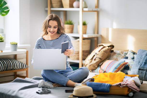 istock woman preparing for the journey 1139471578