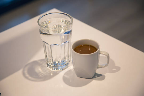Viennese coffee served with milk