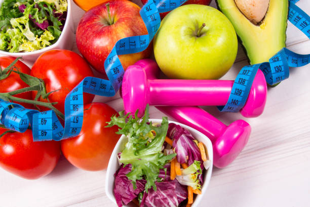 istock Fruit and vegetables as part of a healthy diet . Proper nutrition. 1139471883