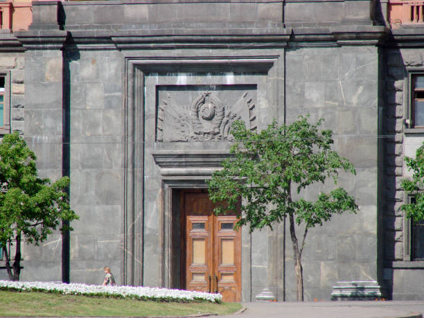 Moscow, Russia - May 24, 2007: Former KGB headquarters in Moscow