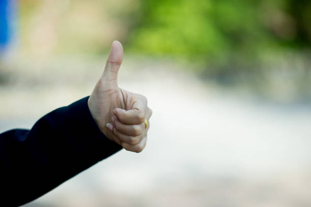 istock The hands that show excellence, admiration and joy Congratulations concept With copy space 1139480559
