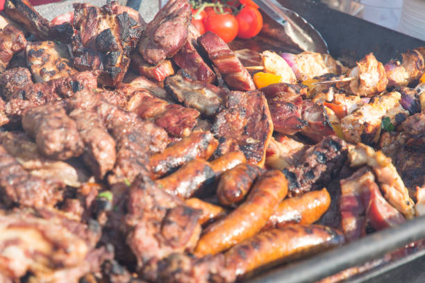 istock assorted grilled pork meat dishes prepared for festival 1139480569