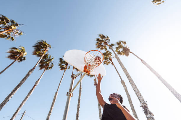 istock slam dunk in the street court 1139481696