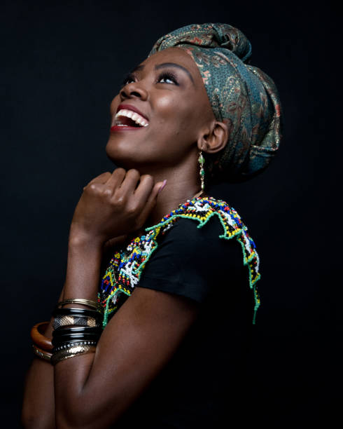 istock Headshot of African female 1139487913