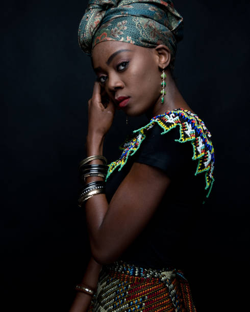 istock Headshot of African female 1139487929