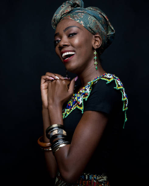 istock Headshot of African female 1139487980