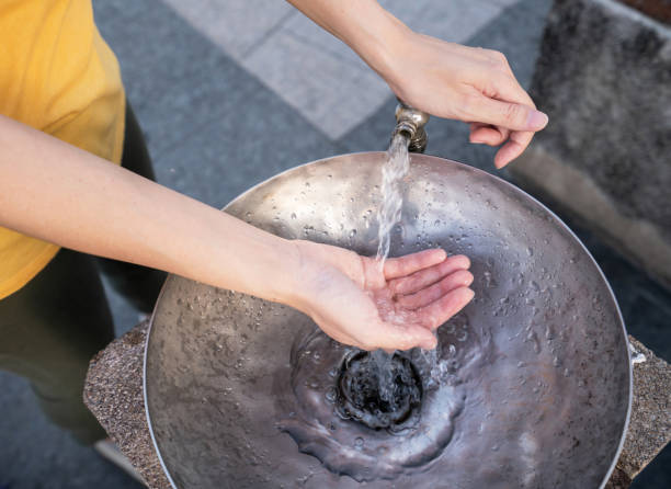 istock Woman washing hand 1139488417