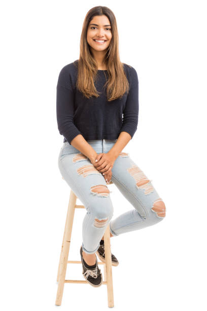 istock Female Hipster Relaxing In Studio 1139494997