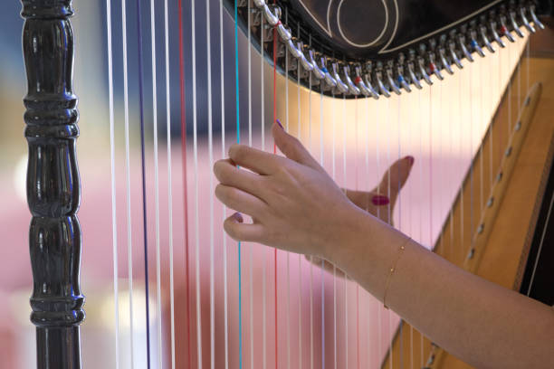 istock female fingers playing the harp 1139498968