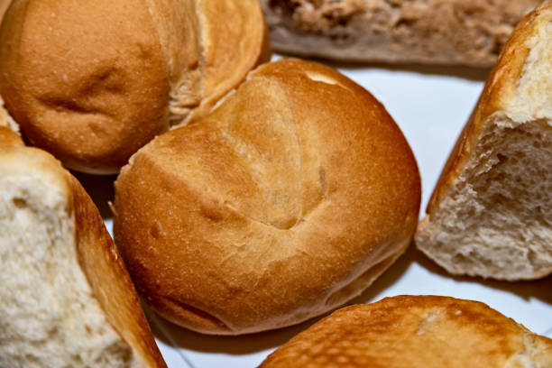 istock Freshly baked Sunday rolls from the bakery 1139501040