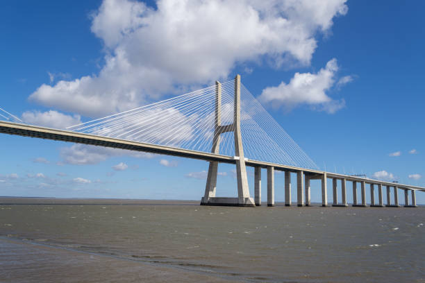istock Vasco da Gama Bridge in Lisbon 1139502895