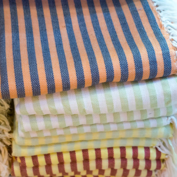 istock Traditional Turkish Cotton Towels, Pestemal 1139506758