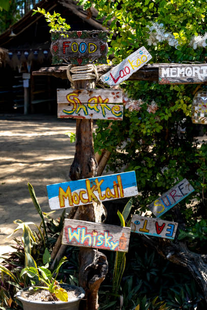 istock Sign outside Thailand hotel bar 1139510819
