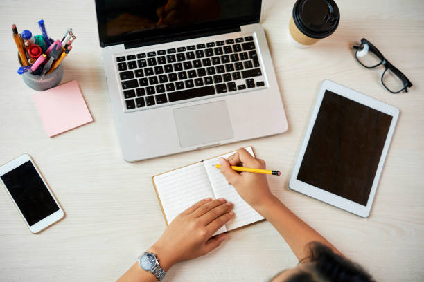 istock Female manager planning day 1139515627
