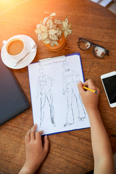 istock Fashion designer working on collection 1139515671