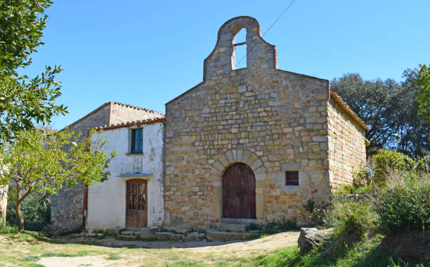 istock Hermitage of Sant Bartomeu de Cabanyes in Orrius Barcelona 1139516810