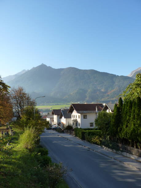 istock City in the mountainous valley 1139517158
