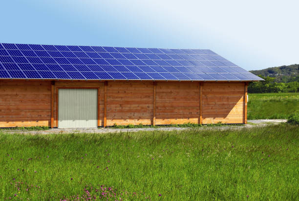 istock Photovoltaic cells on a large surface. 1139520156