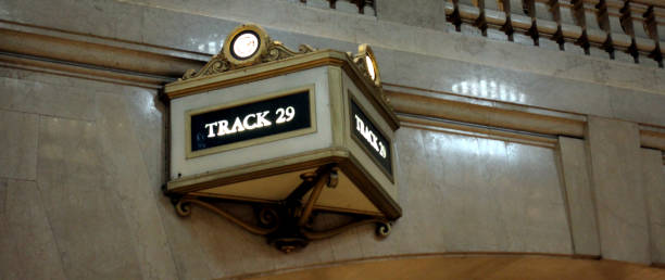 istock Track 29 - Grand Central Tracks 1139522435