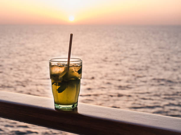 istock Beautiful glass and bright cocktail with ice 1139524600