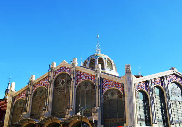 Valencia spain market buildings
