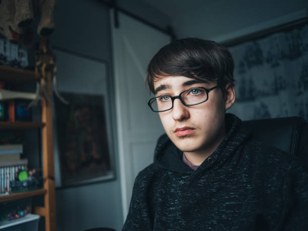 istock Teenager Boy playing games 1139540834