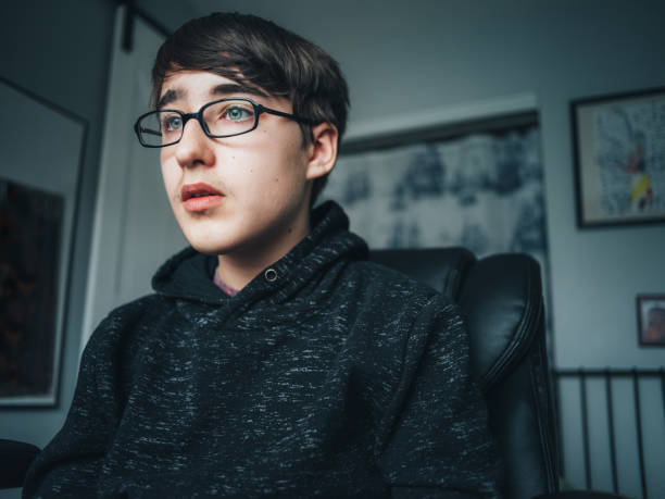 istock Teenager Boy playing games 1139541566