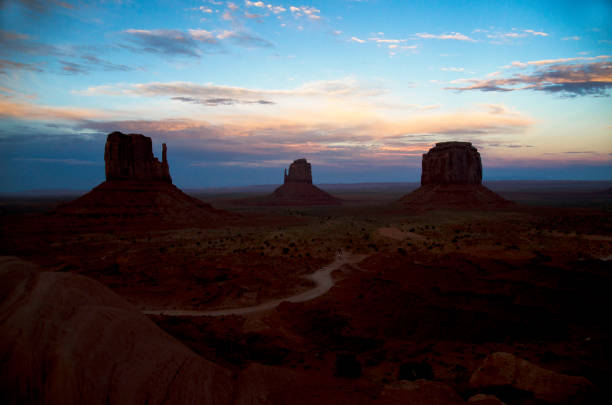 istock Majestic Monument Valley at or near sunset 1139541775