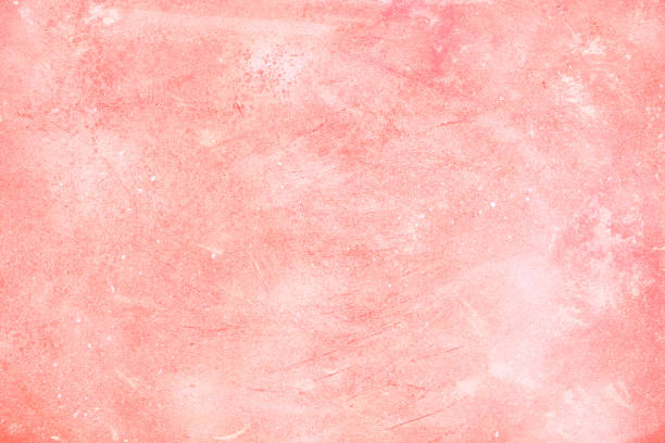 istock Light texture with cracled coral and white paint, shabby chic surface 1139543186