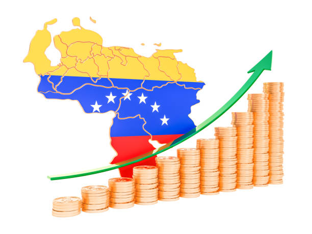 istock Economic growth in Venezuela concept, 3D rendering isolated on white background 1139547928