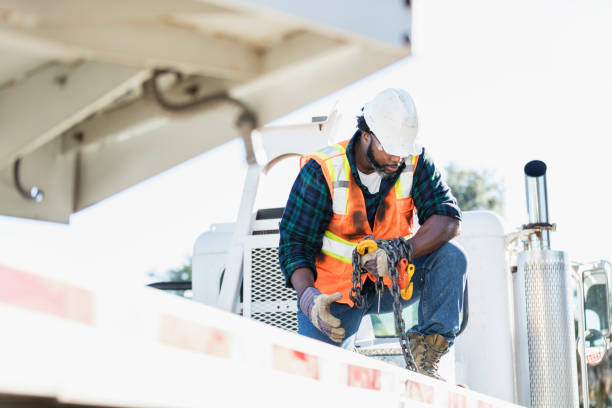 istock African-American construction worker on a crane 1139563086