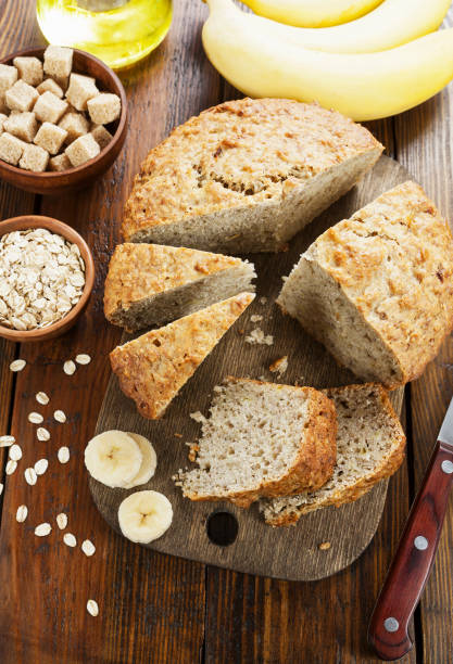 istock Banana cake and with oatmeal 1139567354