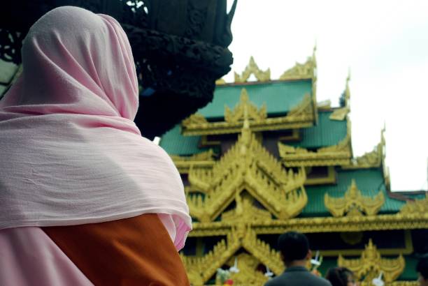 istock A Buddhist woman who is going to visit the pagoda 1139568227