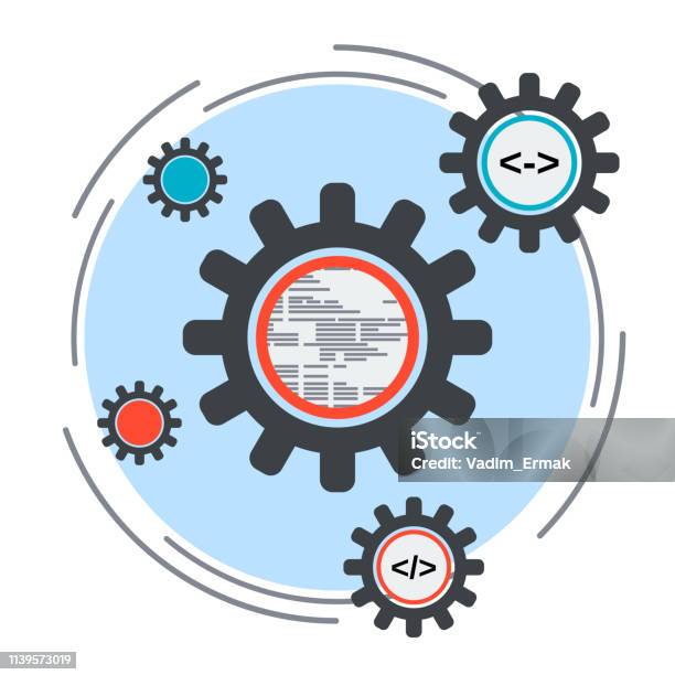 Application Development Vector Concept Stock Illustration - Download ...