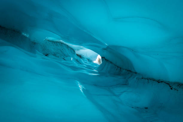 fox glacier new zealand - new zealand ice climbing snow climbing stock-fotos und bilder