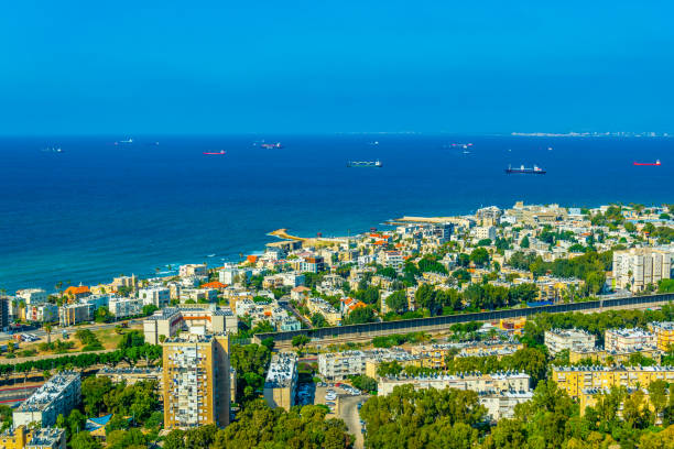 istock Aerial view of Haifa, Israel 1139578090