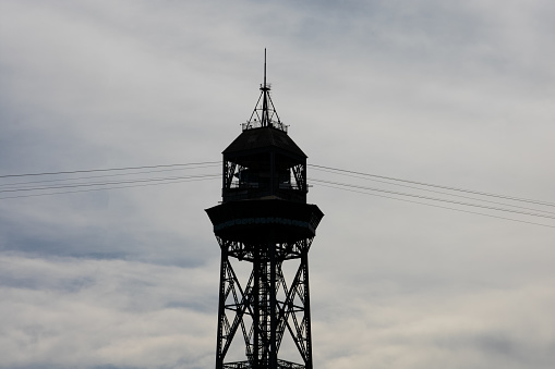 Torre de tranvía aéreo Port Vell (Teleferico del puerto) photo