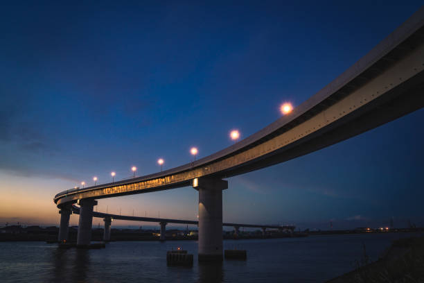 istock New bridge in a town, Mie, Japan 1139583253
