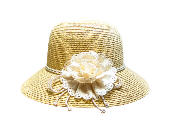 istock Women hat with bow isolated 1139585396